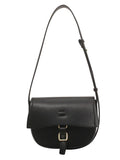 Pu Leather Women's Crossbody Bag Solid Casual Shoulder