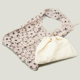 Hollow Flower Woven Handbags for Women Cotton Canvas Big Tote Summer Shoulder Ba