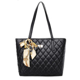 Rhombic Large Capacity Women Shoulder Bag Tote Bag