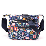 Leather Shoulder Handbag Roomy Bag Multiple Pockets