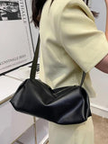 Solid Underarm Women's Shoulder Bag Pu Leather Crossbody Bags