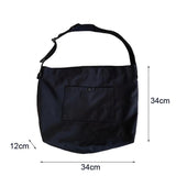 One Shoulder Portable Nylon Cloth Bag Women Large Capacity