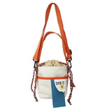 Small Fresh Shoulder Bag Drawstring Bucket Bag
