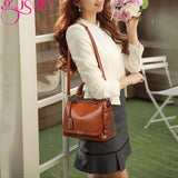 Rivet Women Handbags High PU Leather Totes Office Lady Shoulder Bags