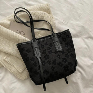 Casual Large Capacity Tote Handbag for Women Autumn Winter
