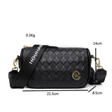 Women's Leather Saddle Shoulder Bag Vintage Tassel Tote
