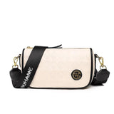 Women's Leather Saddle Shoulder Bag Vintage Tassel Tote