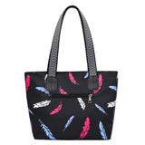 Women Casual Nylon Big Tote Bag Lightweight Waterproof Handbag