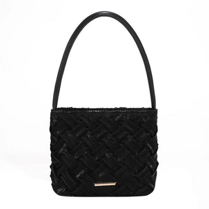 Quilted Shoulder Bags for Women Underarm Tote Handbag