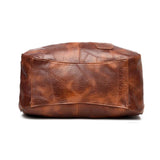 Large Capacity Bucket Handbags PU Leather Women Vintage Shop