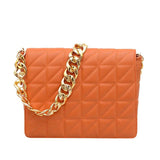 Quilting Shoulder Bag PU Leather Armpit Bag Crossbody Handbag