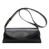 Spring Vintage Leather Bucket Bag Crossbody