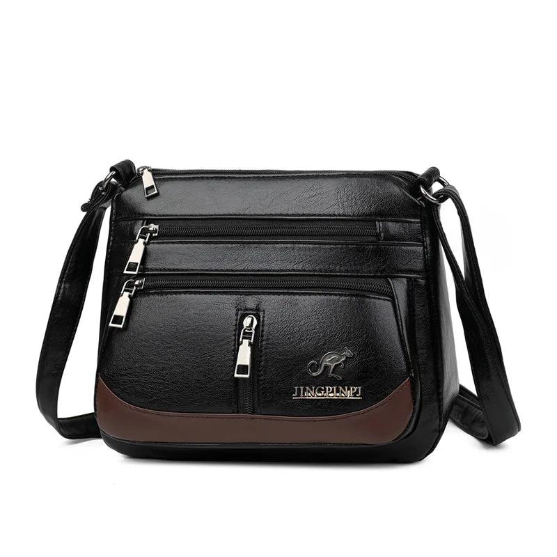 PU Leather Shoulder Bag Women Crossbody Handbag