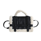 Women Winter Shoulder Bag Lady Handbag Female Party Crossbody Messenger Faux Fur