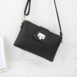 Litchi PU Leather Shoulder Bag for Women