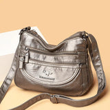 Women's Small Leather Crossbody Bag Shoulder Handbag