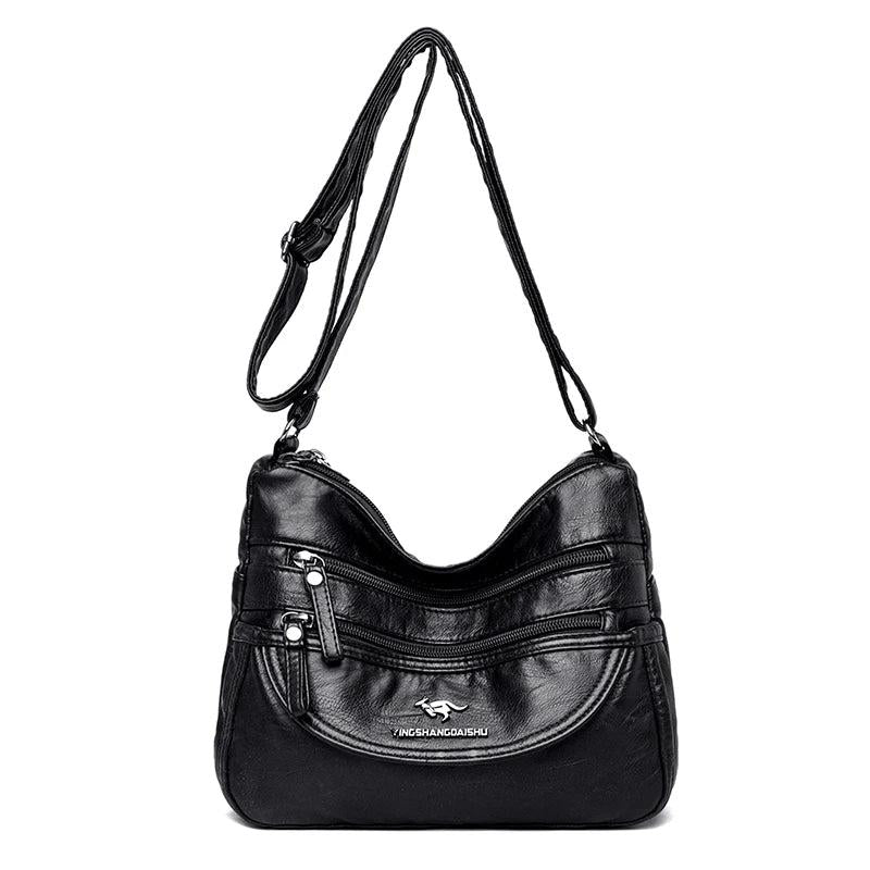 Women's Small Leather Crossbody Bag Shoulder Handbag