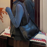 Vintage Woman's Shoulder Bag Crossbody Tote Handbag