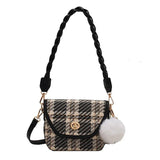 Female Patchwork Shoulder Crossbody Bag Autumn Evening Handbag