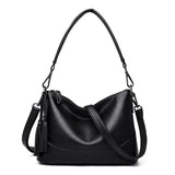Vintage Tassel Crossbody Handbag Soft Leather Bucket Tote