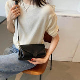 Women's Pu Leather Shoulder Crossbody Bag Solid Tote