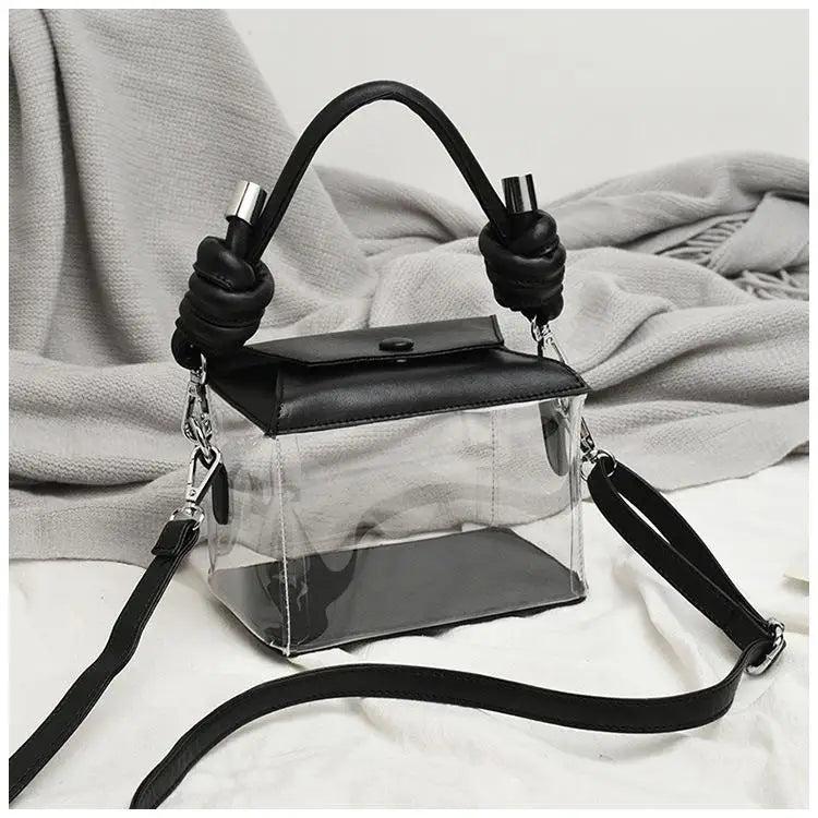 Summer Pvc Transparent Jelly Small Purse Handbag Beach Bags Tote Clutches