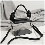 Summer Pvc Transparent Jelly Small Purse Handbag Beach Bags Tote Clutches