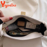 Flap Shoulder Bag Lock Crossbody Candy Handbag