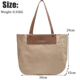 Canvas Handbag Tote Messenger Big Shoulder Bag for Women