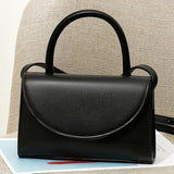 Women's Zip Pocket Shoulder Bag PU Leather Mini Crossbody