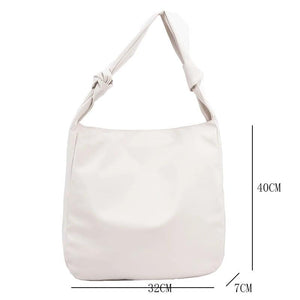 Canvas Bucket Crossbody Bag Large Capacity Handbag