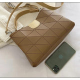 Crossbody Shoulder Bags for Women PU Leather Purse Solid Flap Handbag