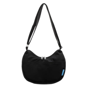 Canvas Shoulder Handbag Student Books Daily Shopper Messenger Bags