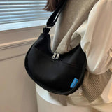 Canvas Shoulder Handbag Student Books Daily Shopper Messenger Bags