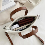 Women's Small Tote Bag Shoulder Bag Leather Crossbody Vintage Purse