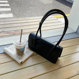 PU Leather Underarm Bag Large-capacity Handbag
