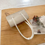 PU Leather Underarm Bag Large-capacity Handbag