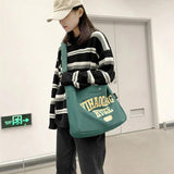 Canvas Flap Crossbody Bag Purse Women Shoulder Messenger Handbag Totes