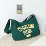 Canvas Flap Crossbody Bag Purse Women Shoulder Messenger Handbag Totes