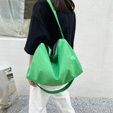 Women's Large Messenger Bag Waterproof Street Shoulder Bag