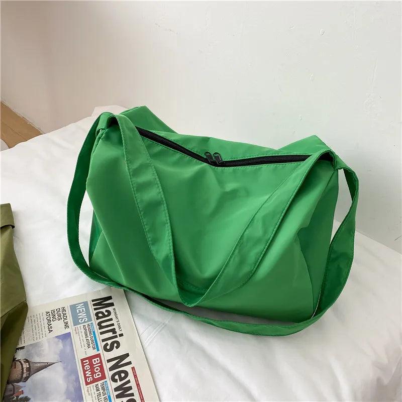 Women's Large Messenger Bag Waterproof Street Shoulder Bag