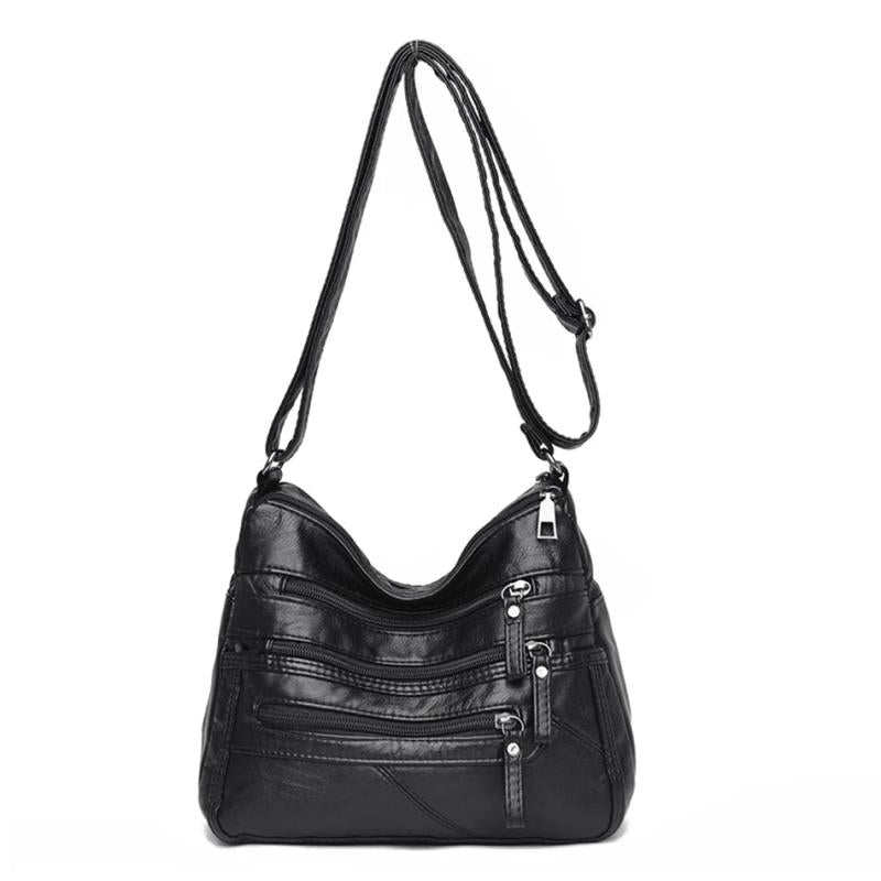 Women's Pleather Crossbody Shoulder Bag