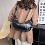 Large Capacity Leather Crossbody Handbag for Women