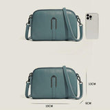 Cowhide Handbag Women's Bag Classic Mobile Bag Leather Wallet