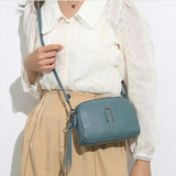 Cowhide Handbag Women's Bag Classic Mobile Bag Leather Wallet