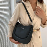 Small PU Leather Crossbody Bags for Women Winter Shoulder Handbags