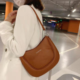 Small PU Leather Crossbody Bags for Women Winter Shoulder Handbags