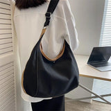 Harajuku Women Canvas Shoulder Bag Large Capacity Crossbody Bags