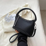 Solid Small Handbags For Women Shoulder Bag Chain Crossbody Bag