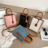 PU Leather Women's Handbag Shoulder Crossbody Bag